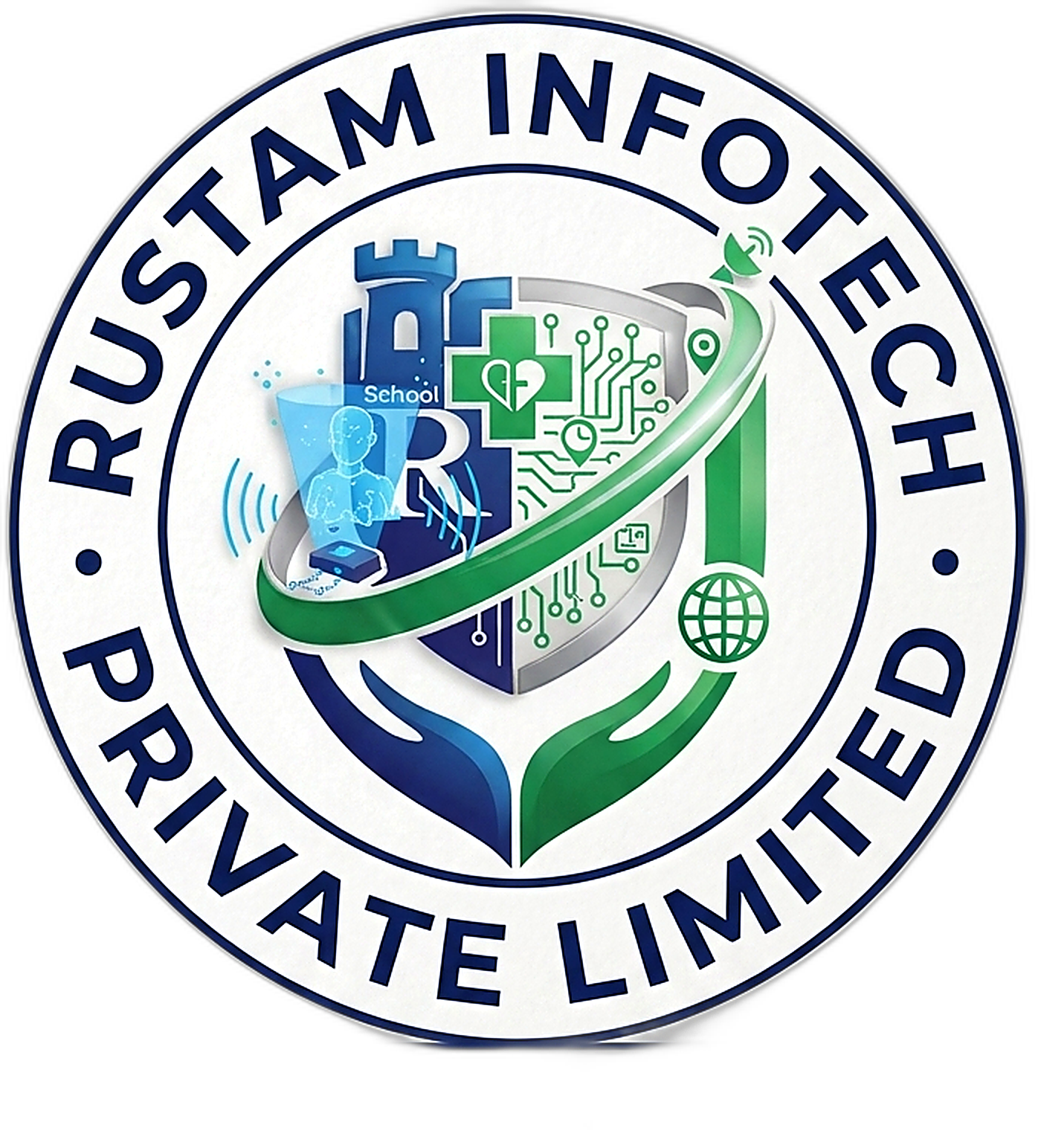 Rustam Infotech Seal